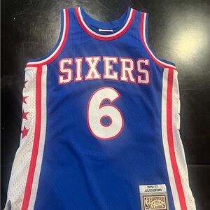 Vintage Doctor J 76ers jersey